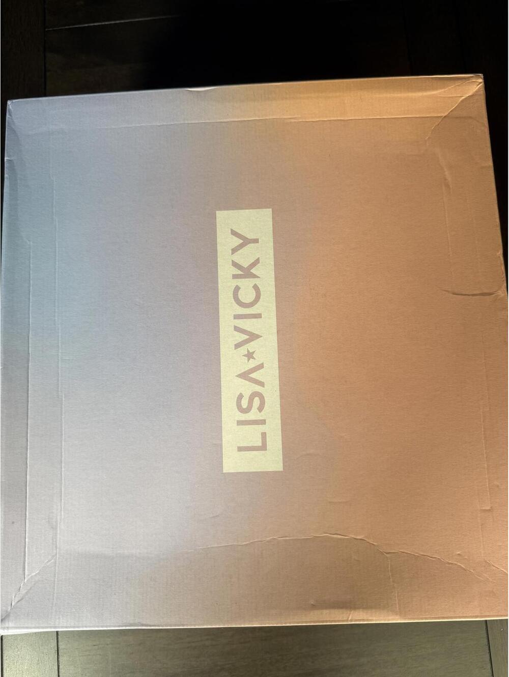 NWB Lisa Vicky Arthaul-V Black Sheep Nappa Stiletto Heel Boots 9.5 - Picture 8 of 8